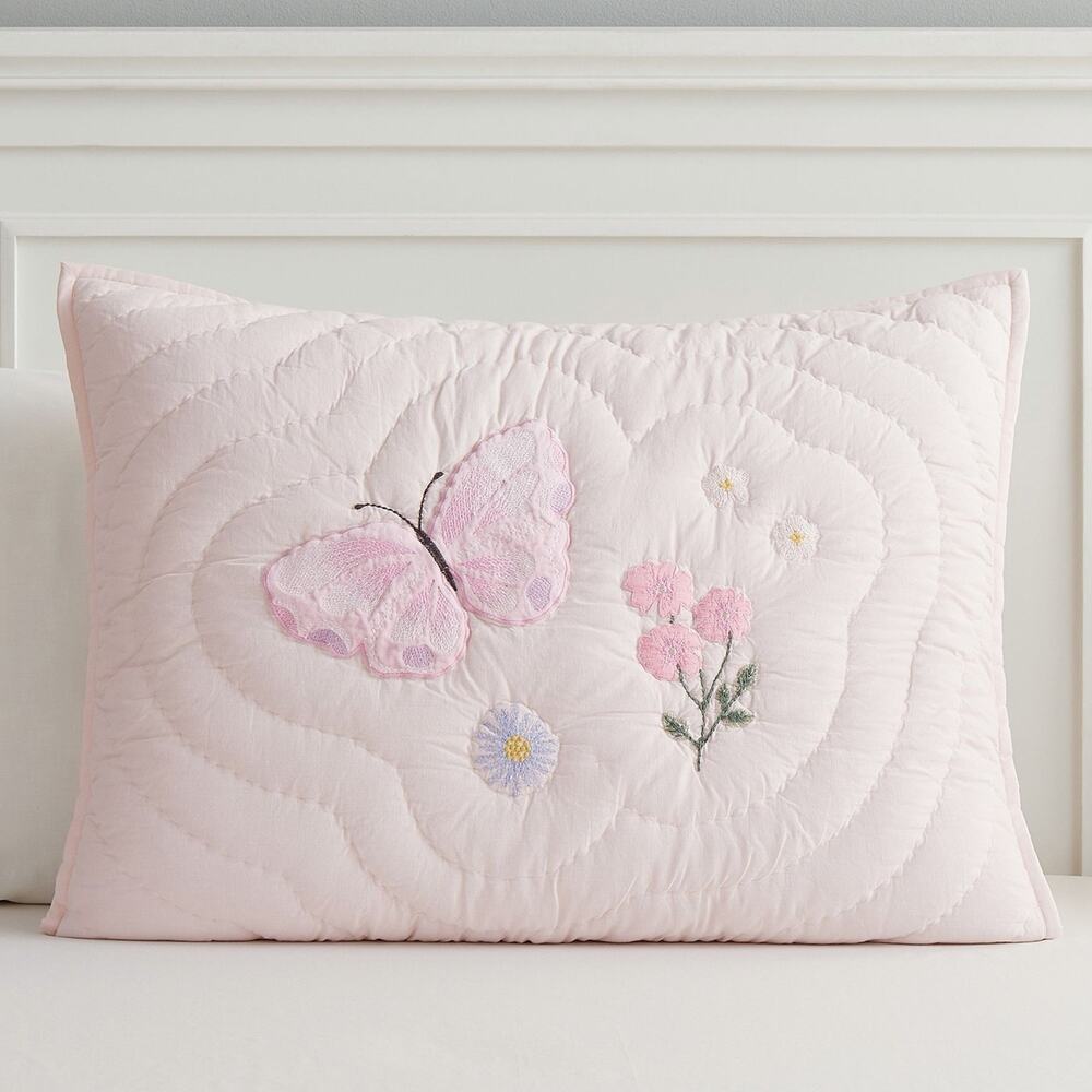 Pottery Barn Wildflower Butterfly Full/Queen Comforter Quilt Bedding SET - Picture 3 of 8